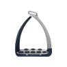 Sicherheitssteigbügel Veredus Steel1 Vita - Silber / Marineblau