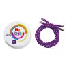Casco-Paspelset My Style gestreift - Reflektierendes Lila