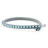 Paspel-Set Casco My Style gestreift Kristalle - Aquamarin-Kristalle