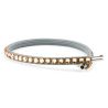 Paspel-Set Casco My Style gestreift Kristalle - Dunkel champagnerfarbene Kristalle