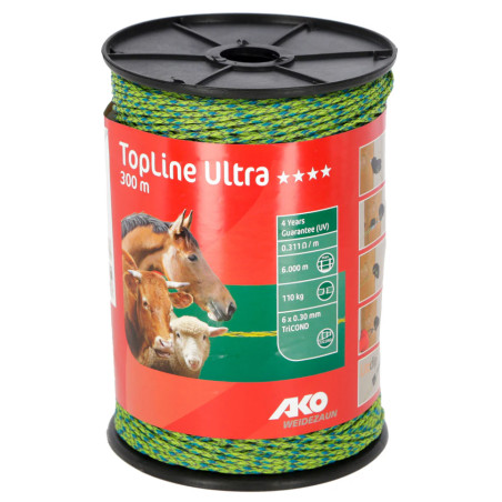Weidezaunlitze TopLine Ultra AKO