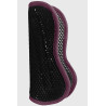 Futter der Hartschalenschützer aus 3D-Mesh-Velours ProConfort Kalou - Schwarz / Bordeaux