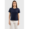 Damen-Kurzarm-T-Shirt Harcour Hydra - Marine