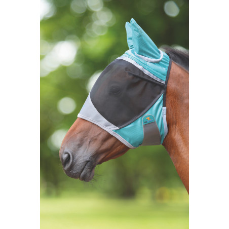 Shires FlyGuard Pro Deluxe Fliegenmaske mit Ohren