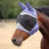 Shires FlyGuard Pro Fliegenschutzmaske aus feinem Netz mit Ohren - Himmelblau