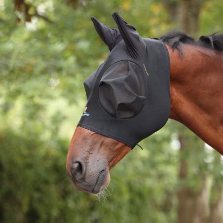 Dehnbarer Shires FlyGuard Pro Fliegenschutz mit Ohren