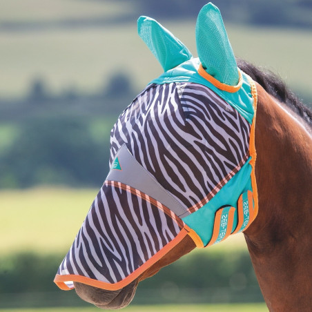 Shires FlyGuard Pro ZEB-TEK Fliegenmaske