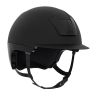Kask Kooki Reithelm mit hellbraunem Kinnriemen - Matt Schwarz