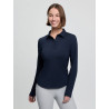LeMieux Sarah Langarm-Baselayer mit Muster - Marine