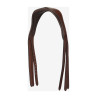 Stirnriemen LeMieux Kudos Contrast - Kastanie