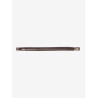 Gerades, genähtes LeMieux Kudos Stirnband - Havanna / Messing