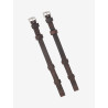 LeMieux Flachriemen Hunter - Havanna / Silber