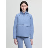 LeMieux Young Rider wasserdichte Jacke mit Dreiviertel-Reißverschluss Paige - Puderblau