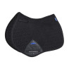 Weatherbeeta Sattelpad Suede Elite Air-Tec Jumping - Schwarz