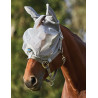 Weatherbeeta ComFiTec Hexi Shield Duo Fliegenmaske - Silber