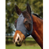 Weatherbeeta ComFiTec Deluxe Stretch Fliegenmaske mit Ohren - Schwarz / Anthrazit