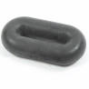 Shires Silikon-Martingalstopper - Schwarz