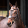 Reithalfter mit Mexikanischem Nasenriemen Elite Shires Velociti Lusso - Havanna