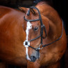 Shires Velociti Rapida Kreuzkombiniertes Reithalfter-Bridle - Schwarz