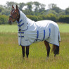 Shires Tempest Ganzkörper Ekzemdecke Plus - Weiß / Luftfahrtblau