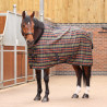 Stalldecke Plus Lite Shires Tempest - Grünes Tartan