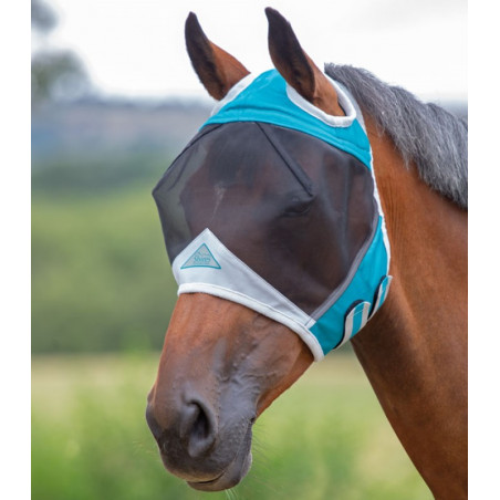 Shires Fliegenschutzmaske mit Ohrloch FlyGuard Pro