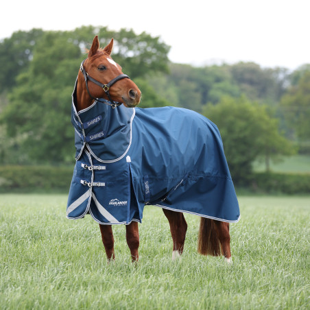 Original 50 Outdoor-Decke + Halsteil Shires Highlander
