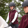 Fleeceweste Core junger Reiter Shires Aubrion - Bordeaux