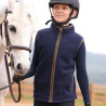 Fleeceweste Core junger Reiter Shires Aubrion - Marine