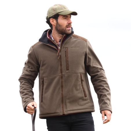 Unisex-Heritage-Fleecejacke mit Reißverschluss Shires Aubrion