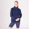 Shires Aubrion React Viertelreißverschluss-Pullover - Mitternacht