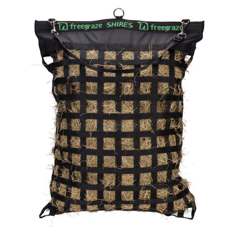 Shires FreeGraze Deluxe Heusack aus Gurtband