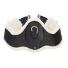 Anatomischer Gurt Elite Shires Velociti Lusso - Schwarz