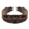 Shires Arma SupaFleece Konturgurt - Braun