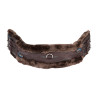 Shires Arma SupaFleece Dressurgurt - Braun