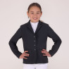 Turnierjacke Optima MX für junge Reiter Shires Aubrion - Schwarz
