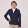 Turnierjacke Optima MX für junge Reiter Shires Aubrion - Marine