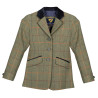 Kinderjacke Shires Aubrion Saratoga - Rote/gelbe/blaue Karos