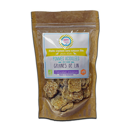 Leinsamen-Knacker Hund Happy Crackers