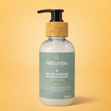 Erfrischendes Massagegel Nellumbo