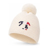 Haube Eden von Pénélope Mini-Timy Kinder - Ecru