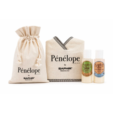 Saphir Pénélope Lederpflege-Set