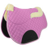 Stoßdämpfende Satteldecke Riding World - Pink