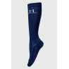 Glitzersocken Harcour Happy, 2er-Pack - Marine