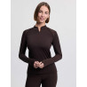 Leichter Basisschicht LeMieux Brilliance Heyden Damen - Espresso