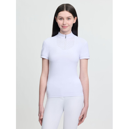 Kurzarm-Turnierpolo Young Rider LeMieux Brilliance Livvy