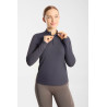 Kühlendes technisches Langarmshirt Horze Emmie Damen - Marine-Odyssee