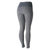Horze Reitleggings Vanessa Damen nahtlos mit Vollbesatz aus Silikon - Grau