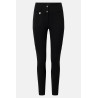 Damenreithose Horze Grand Prix Pro mit Kniegrip - Schwarz
