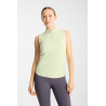 Ärmelloses Emmie-Trainingsshirt Horze Damen cooling - Celadongrün
